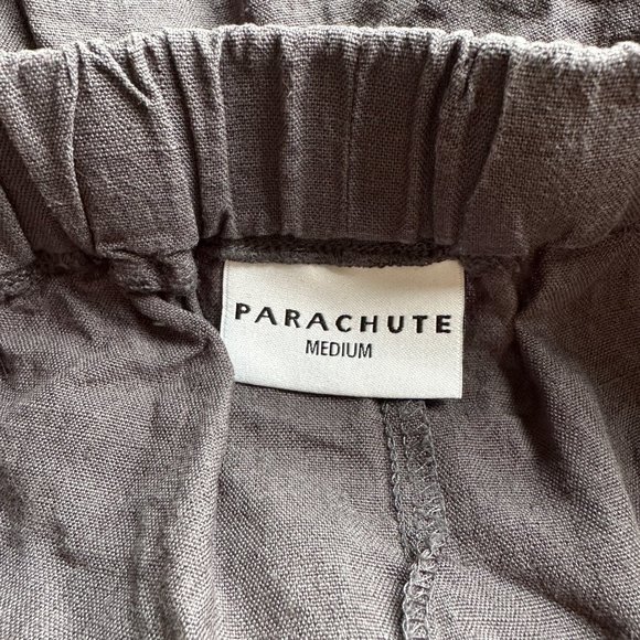 Parachute Linen Shorts In Coal Color Sz M - Picture 5 of 6